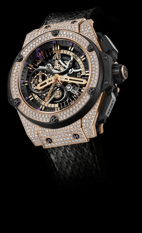 hublot king power black mamba replica|Hublot king power for sale.